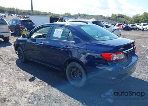 2011 Toyota Corolla S/Le из США, поврежденный, VIN 2T1BU4EE3BC722550